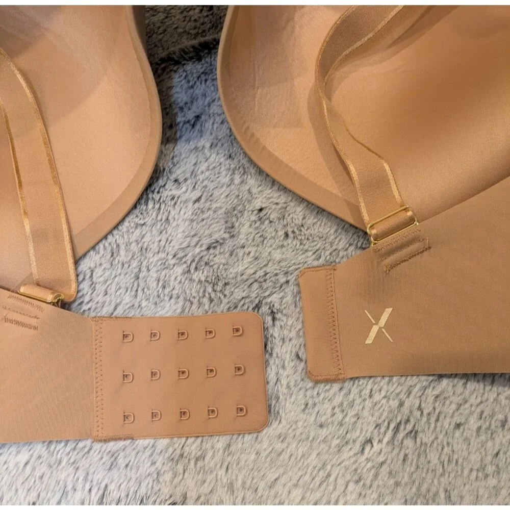 Knix WingWoman Contour Bra Size 8++ 40-42F/G Warm‎ Sand